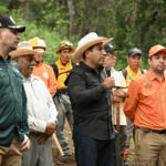 En La Concordia, Eduardo Ramírez Aguilar fortalece la prevención de incendios forestales