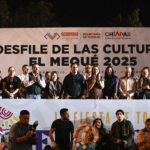 Eduardo Ramírez celebra la identidad chiapaneca en el Desfile de las Culturas de “El Mequé”