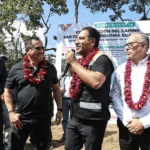 En San Fernando, Eduardo Ramírez constata avances de caminos