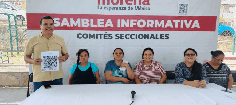Realizan Asamblea de Morena en La Reliquia para fortalecer la unidad en Tuxtla Gutiérrez