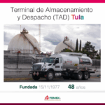 Terminal de Pemex en Tula cumple 48 años de operación ininterrumpida con cero accidentes