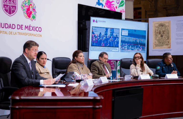 Clara Brugada garantiza derecho a la libre manifestación y niega actos de represión
