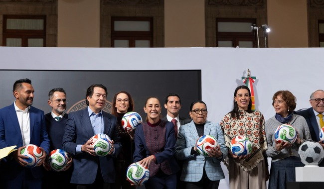 Claudia Sheinbaum presenta el Mundial Social México 2026 como legado cultural y deportivo