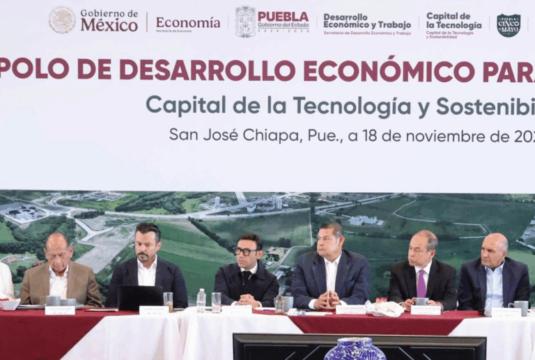 Polo de Desarrollo en Puebla atraerá 20 mil millones en inversiones y generará 20 mil empleos directos