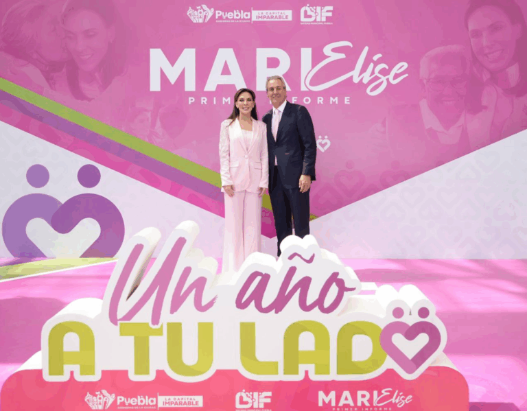 MariElise Budib rinde informe al frente del DIF Puebla con resultados en inclusión, salud y alimentación