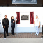 Eduardo Ramírez acompaña a Claudia Sheinbaum en primer viaje del Tren Interoceánico en Chiapas