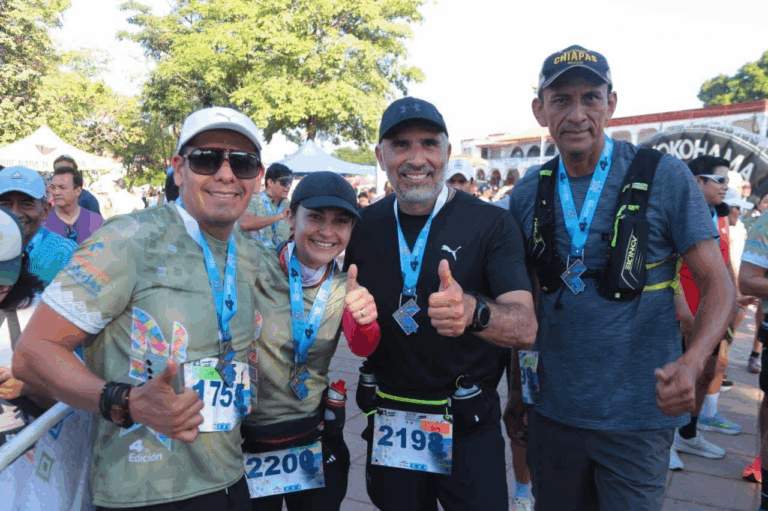 Tuxtla Gutiérrez participa en el Chiapas Medio Maratón Internacional 2025