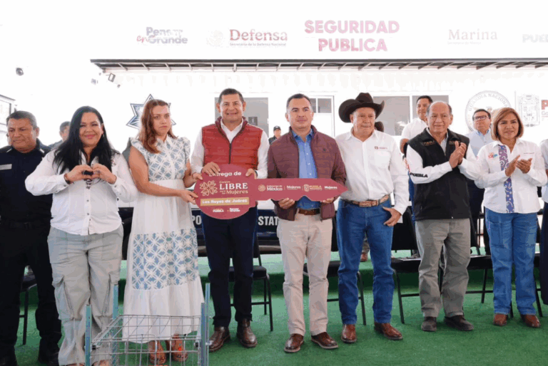 Inaugura Alejandro Armenta el CESAT en Tepeaca, un nuevo espacio para la paz y el turismo seguro