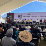 Claudia Sheinbaum anuncia Plan de Justicia para el Pueblo Mixteco en visita a Teposcolula