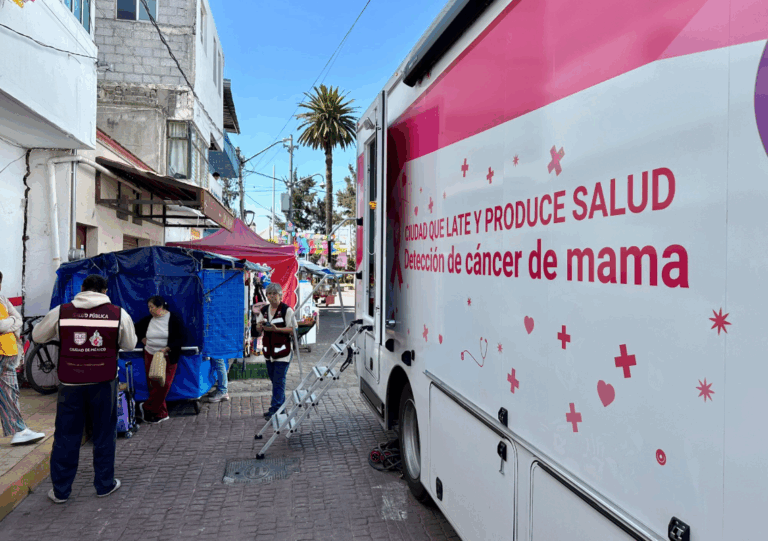 Realizan jornada de mastografía en Mixquic para detección oportuna de cáncer de mama