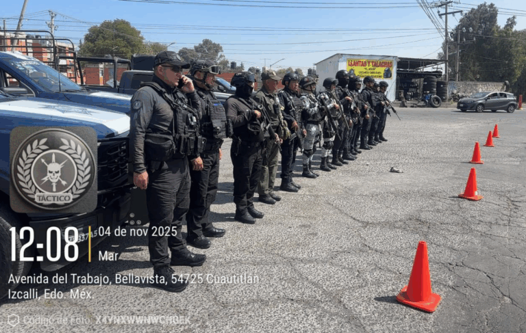 Disminuyen delitos de alto impacto en Cuautitlán Izcalli gracias a operativos coordinados