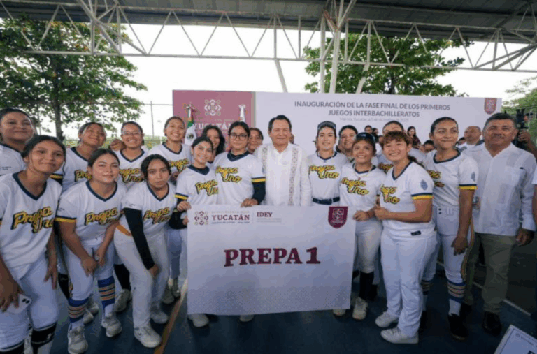Más de mil jóvenes compiten en la final de los Juegos Interbachilleratos en Yucatán