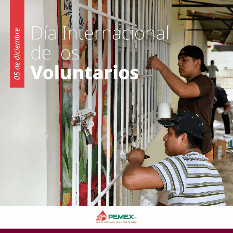 Pemex reconoce el compromiso del voluntariado en favor del bienestar comunitario