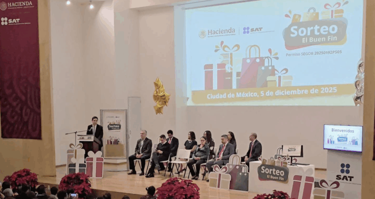 SAT reparte 500 millones de pesos en Sorteo El Buen Fin 2025