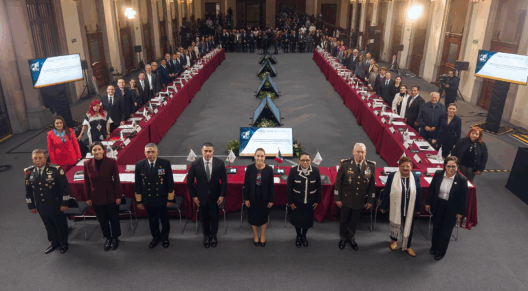 Gobernadora de Morelos se integra al Consejo Nacional de Protección Civil y participa en sesión de seguridad pública