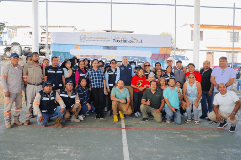 Encabeza Ángel Torres programa “Chuleando Tuxtla” en beneficio de 27 colonias más