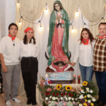 Valeria Rosales encabeza emotiva procesión guadalupana en Villaflores