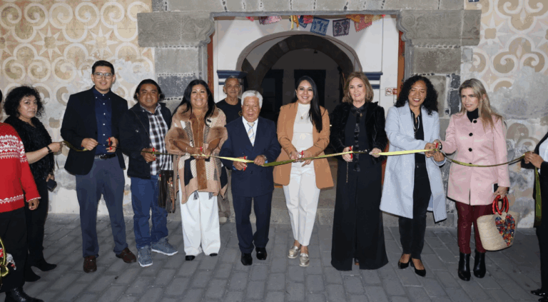 Tonantzin Fernández inaugura nueva edición de Noche de Museos en Cholula