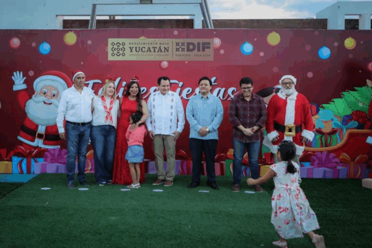 Encienden la magia de la Navidad en Casa Otoch con alegría, regalos y esperanza