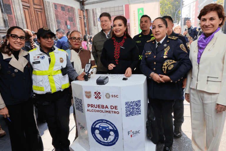 Inicia programa “Conduce Sin Alcohol” en CDMX; destacan reducción de accidentes en 78%