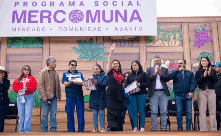 Convalida Clara Brugada expansión del programa Mercomuna con 70 mil nuevos apoyos