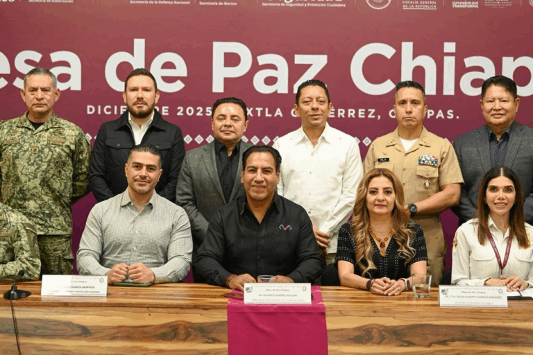 Poder Judicial de Chiapas reafirma su compromiso con la paz y la justicia en la Mesa de Paz