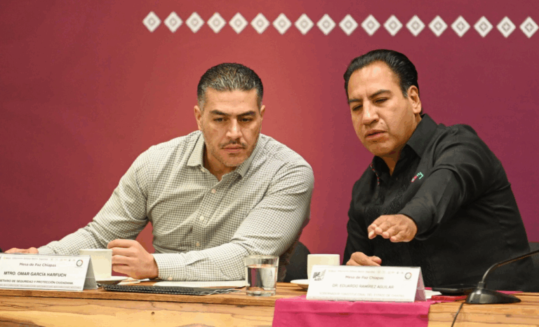 Omar García Harfuch reconoce avances en seguridad durante Mesa de Coordinación en Chiapas