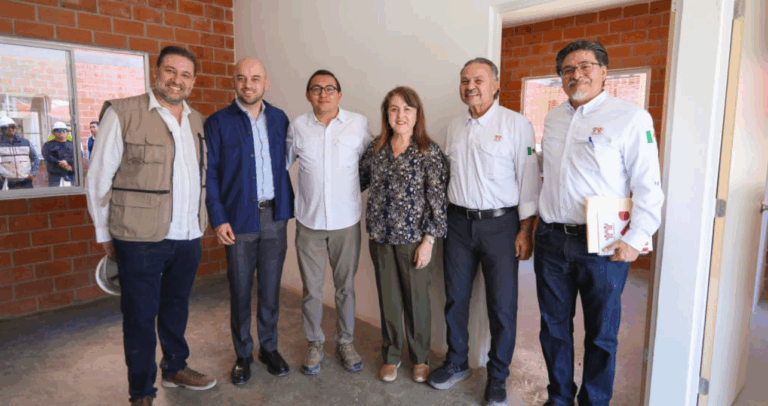 Gobiernos de Morelos y México construyen viviendas dignas para trabajadores con ingresos bajos
