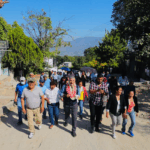 Arranca Ángel Torres obra de pavimentación en la colonia Lomas del Oriente, en Tuxtla