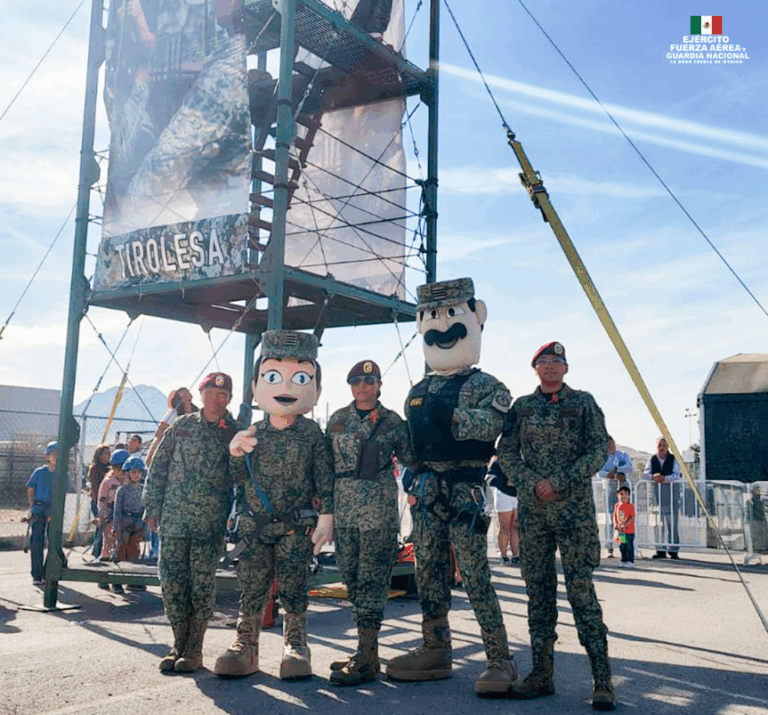 SEDENA invita a la exposición militar “La Gran Fuerza de México” en Chihuahua