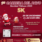 Tláhuac invita a participar en la 1ª Carrera del Pavo 5K como parte de la Navidad 2025