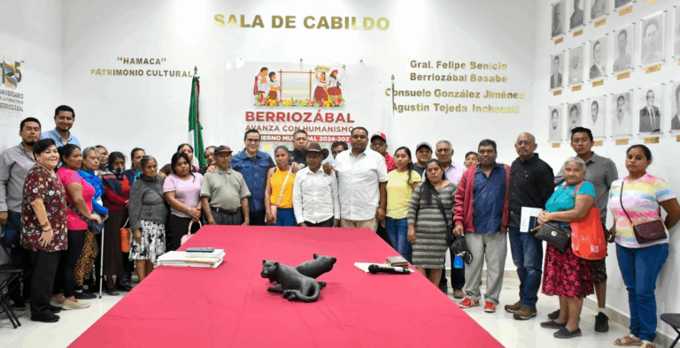 Jorge Acero refuerza lazos con colonias de Berriozábal mediante diálogo directo