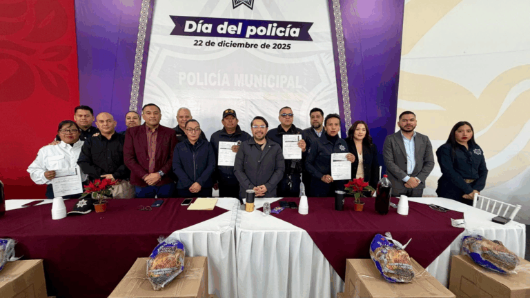 Reconocen labor de policías en Cuautitlán Izcalli durante su día conmemorativo