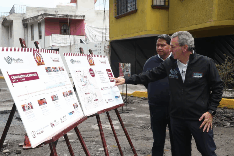 Pepe Chedraui fortalece campaña de bacheo en Puebla con recursos de “Estaciónate Aquí”
