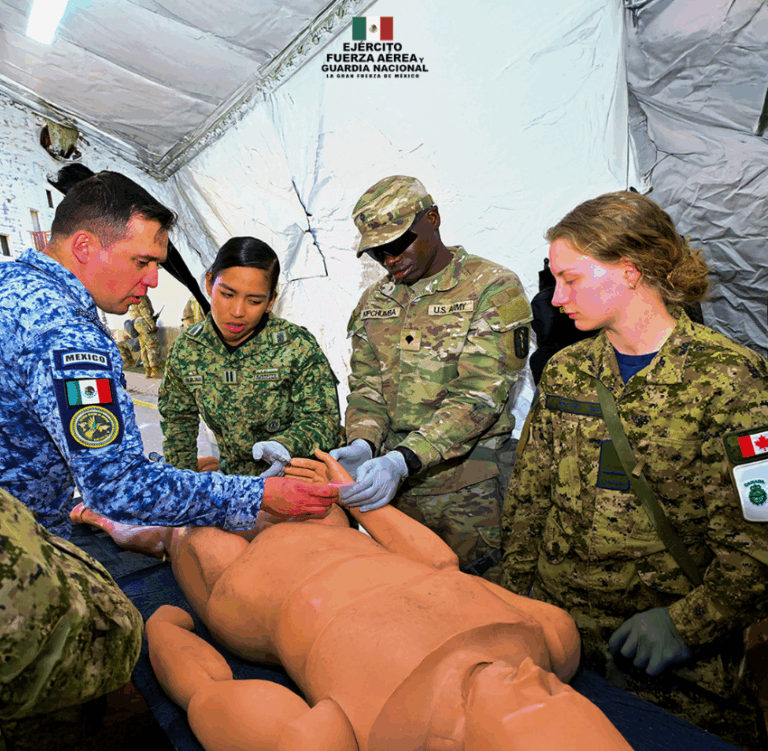 Ejército Mexicano participa en ejercicio multinacional “Fuerzas Amigas 2025” en Texas