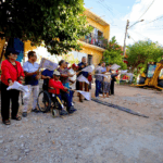 Ángel Torres impulsa obras de agua potable y drenaje en Patria Nueva