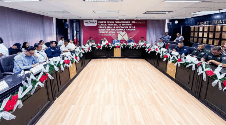 Yamil Melgar refuerza operativos de seguridad en Tapachula por temporada decembrina