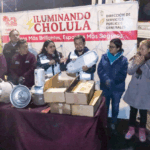 Modernizan alumbrado público en la Carretera Paso de Cortés, en San Pedro Cholula