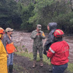 Gobierno del Estado atiende afectaciones por desbordamiento del río La Palma