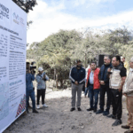 Eduardo Ramírez supervisa obra de conservación del camino Comitán–La Mesilla–Pujiltic