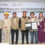 Eduardo Ramírez reconoce a personal de vectores por su labor en la prevención de enfermedades