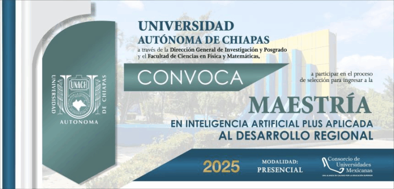 UNACH lanza convocatoria para Maestría en Inteligencia Artificial Plus