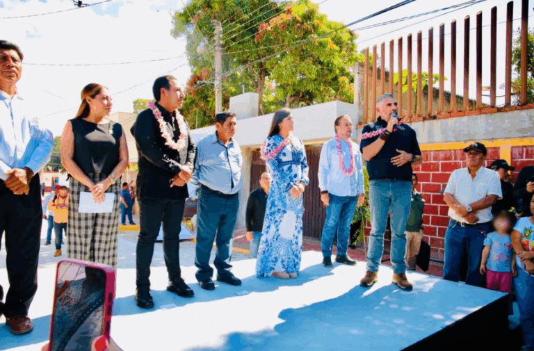 Inauguran reconstrucción de la Calle Central Sur en Copoya para dignificar el espacio urbano