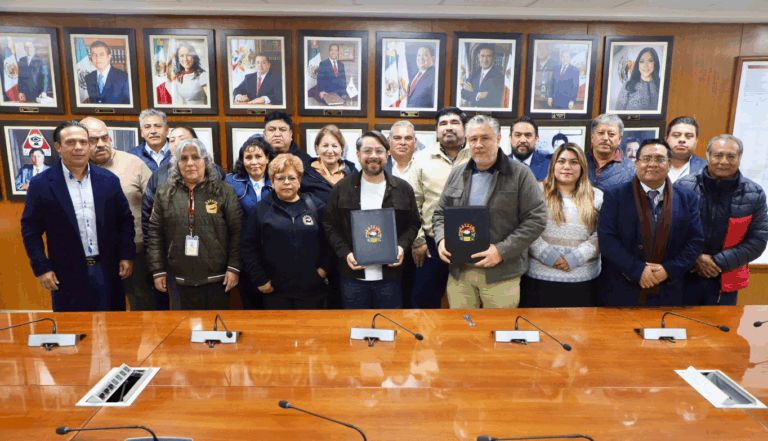 Cuautitlán Izcalli firma convenio laboral 2025 en beneficio de trabajadores municipales