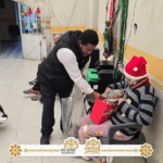 Gobierno de Izúcar entrega colación tradicional a adultos mayores del asilo municipal