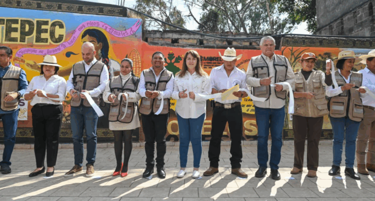 Margarita González Saravia inicia jornadas 2026 de Caravanas del Pueblo en Zacualpan de Amilpas