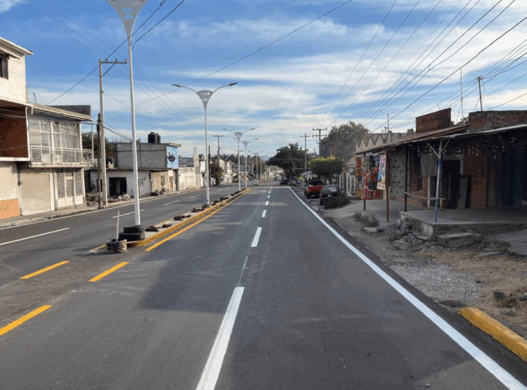 Gobierno de Morelos cumple con rehabilitación de la carretera Santa Rosa 30 – Zacatepec