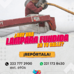 Gobierno de San Pedro Cholula refuerza mantenimiento del alumbrado público para mayor seguridad