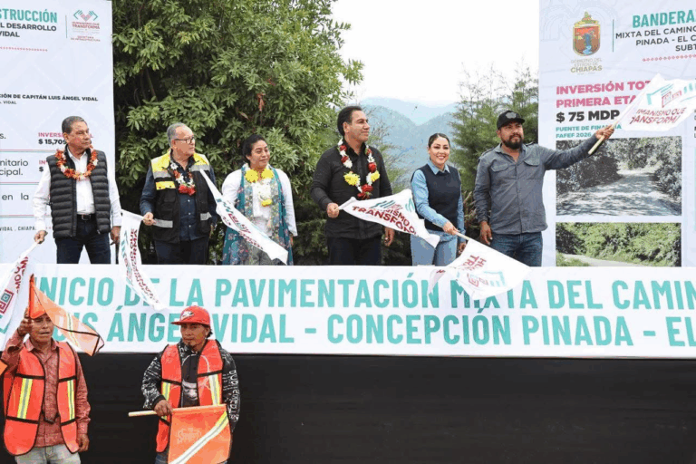 Eduardo Ramírez impulsa infraestructura y conectividad en municipios de la región Frailesca