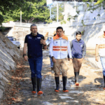 Supervisa Ángel Torres desazolve del río Sabinal para prevenir riesgos en Tuxtla